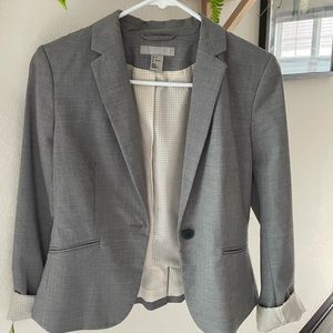 H&M Blazer. Gray.